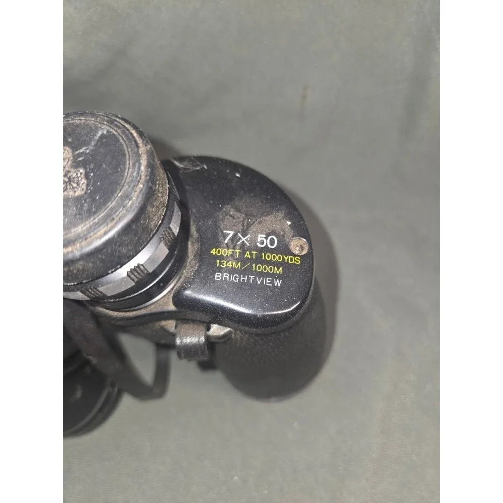 Tasco International Model No 440 Binoculars 7x50 Bright View Fully Coated Black